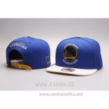 Gorra Golden State Warriors Snapback Blanco Azul