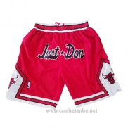 Pantalone Chicago Bulls Just Don Rojo3