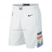 Pantalone Denver Nuggets Ciudad Edition Blanco