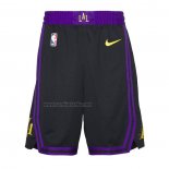 Pantalone Los Angeles Lakers Ciudad 2025-26 Negro