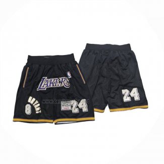 Pantalone Los Angeles Lakers Mitchell & Ness Hardwood Classics Negro
