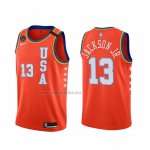 Camiseta 2020 Rising Star Jaren Jackson Jr. #13 USA Rojo
