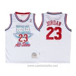 Camiseta All Star 1992 Michael Jordan #23 Blanco