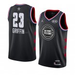 Camiseta All Star 2019 Detroit Pistons Blake Griffin #23 Negro