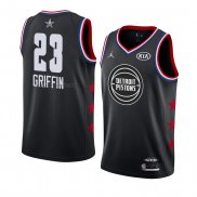 Camiseta All Star 2019 Detroit Pistons Blake Griffin #23 Negro