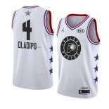 Camiseta All Star 2019 Indiana Pacers Victor Oladipo #4 Blanco