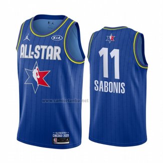 Camiseta All Star 2020 Indiana Pacers Domantas Sabonis #11 Azul