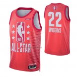 Camiseta All Star 2022 Golden State Warriors Andrew Wiggins #22 Granate