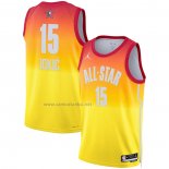 Camiseta All Star 2023 Denver Nuggets Nikola Jokic #15 Naranja