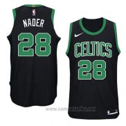 Camiseta Boston Celtics Abdel Nader #28 Statement 2018 Negro
