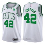 Camiseta Boston Celtics Al Horford #42 2017-18 Blanco
