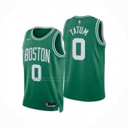 Camiseta Boston Celtics Jayson Tatum NO 0 Icon 2024-25 Verde