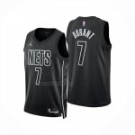 Camiseta Brooklyn Nets Kevin Durant NO 7 Statement 2025-26 Negro  Camiseta Brooklyn Nets Kevin Durant NO 7 Statement 2025-26 Negro