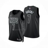 Camiseta Brooklyn Nets Kevin Durant NO 7 Statement 2025-26 Negro