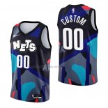 Camiseta Brooklyn Nets Personalizada Ciudad 2023-24 Negro