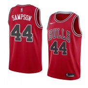 Camiseta Chicago Bulls Brandon Sampson #44 Icon 2018 Rojo