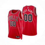 Camiseta Chicago Bulls Personalizada Icon 2024-25 Rojo