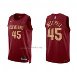 Camiseta Cleveland Cavaliers Donovan Mitchell #45 Icon 2022-23 Rojo