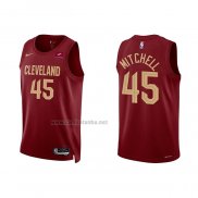 Camiseta Cleveland Cavaliers Donovan Mitchell #45 Icon 2022-23 Rojo