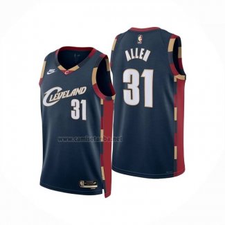 Camiseta Cleveland Cavaliers Jarrett Allen NO 31 Classic 2025-26 Azul