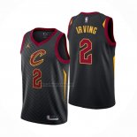 Camiseta Cleveland Cavaliers Kyrie Irving #2 Statement 2020-21 Negro