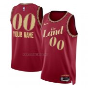 Camiseta Cleveland Cavaliers Personalizada Ciudad 2023-24 Rojo