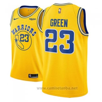 Camiseta Golden State Warriors Draymond Green #23 2018-19 Oro