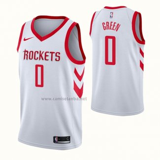 Camiseta Houston Rockets Jalen Green #0 Association Blanco