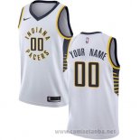 Camiseta Indiana Pacers Personalizada 17-18 Blanco