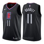 Camiseta Los Angeles Clippers Avery Bradley #11 Statement 2019 Negro