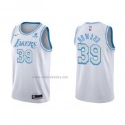 Camiseta Los Angeles Lakers Dwight Howard #39 Ciudad 2021-22 Blanco