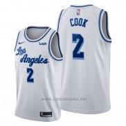 Camiseta Los Angeles Lakers Quinn Cook #2 Classic Edition Blanco