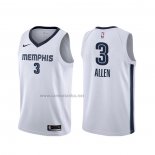 Camiseta Memphis Grizzlies Grisson Allen #3 Association Blanco