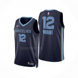 Camiseta Memphis Grizzlies Ja Morant NO 12 Icon 2024-25 Azul