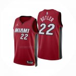 Camiseta Miami Heat Jimmy Butler NO 22 Statement 2024-25 Rojo
