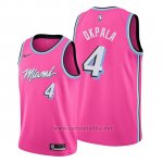 Camiseta Miami Heat Kz Okpala #4 Earned 2019-20 Rosa