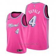 Camiseta Miami Heat Kz Okpala #4 Earned 2019-20 Rosa