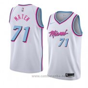 Camiseta Miami Heat Yante Maten #71 Ciudad 2018 Blanco