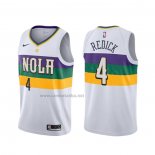 Camiseta New Orleans Pelicans J.j. Rojoick #4 Ciudad Blanco