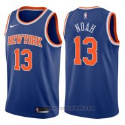 Camiseta New York Knicks Joakim Noah #13 Icon 2017-18 Azul