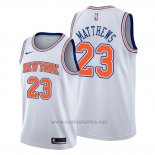 Camiseta New York Knicks Wesley Matthews #23 Statement Blanco