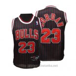 Camiseta Nino Chicago Bulls Michael Jordan #23 Negro