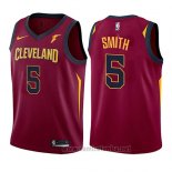 Camiseta Nino Cleveland Cavaliers J.r. Smith #5 Icon 2017-18 Rojo