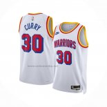 Camiseta Nino Golden State Warriors Stephen Curry #30 Classic 2024-25 Blanco