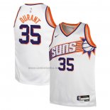 Camiseta Nino Phoenix Suns Kevin Durant NO 35 Association 2023-24 Blanco