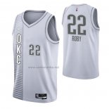 Camiseta Oklahoma City Thunder Isaiah Roby #22 Ciudad 2021-22 Blanco