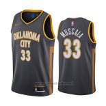 Camiseta Oklahoma City Thunder Mike Muscala #33 Ciudad Negro