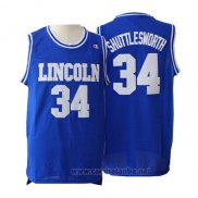 Camiseta Pelicula Lincoln Jesus Shuttlesworth #34 Azul