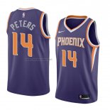Camiseta Phoenix Suns Alec Peters #14 Icon 2018 Violeta