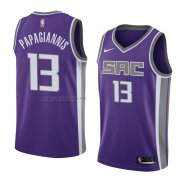 Camiseta Sacramento Kings Georgios Papagiannis #13 Icon 2018 Violeta